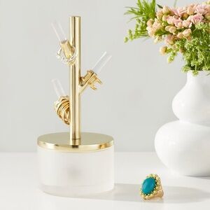 ISO PBteen Ava Frosted Acrylic Ring Holder